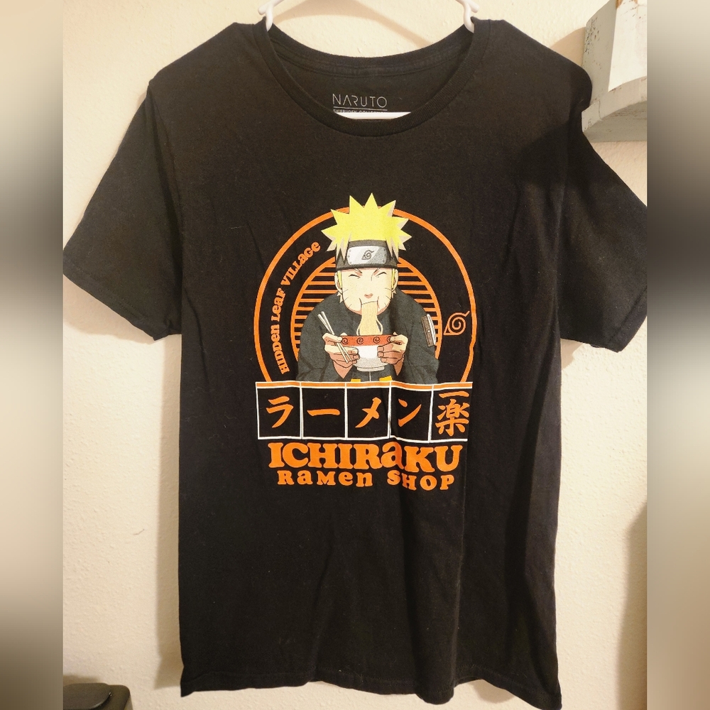 Naruto Shippuden Ichiraku Ramen Shop t shirt M anime